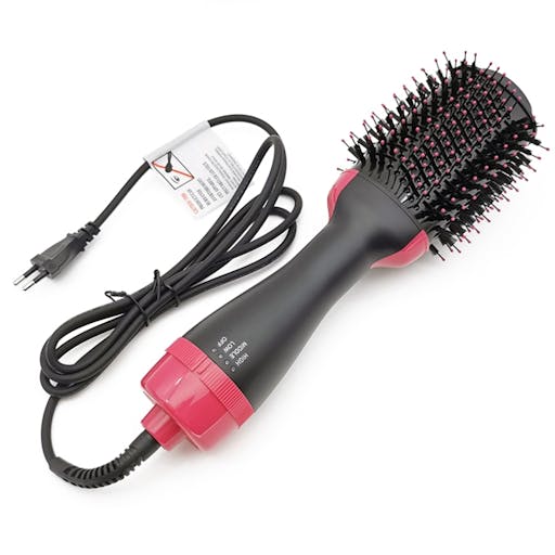 Escova Secadora Seca Alisa E Modela Cabelo Profissional