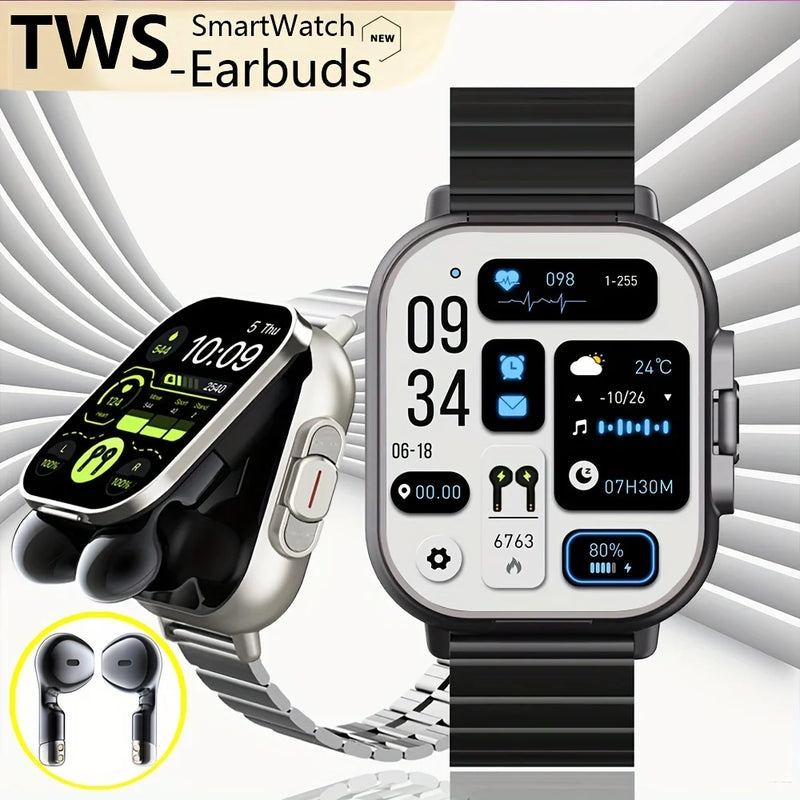 GPS Smart Watch + 1 Headset Bluetooth Call Profissional