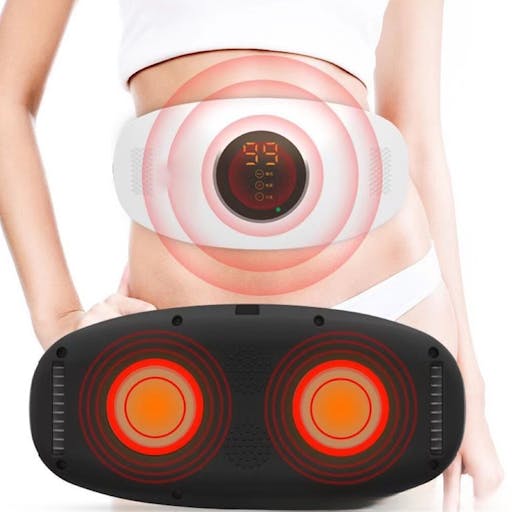 Cinto De Emagrecimento Elétrico Vibração Abdominal Massagem