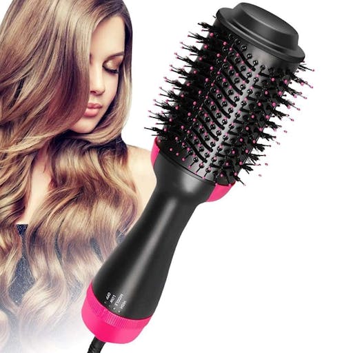 Escova Secadora Seca Alisa E Modela Cabelo Profissional