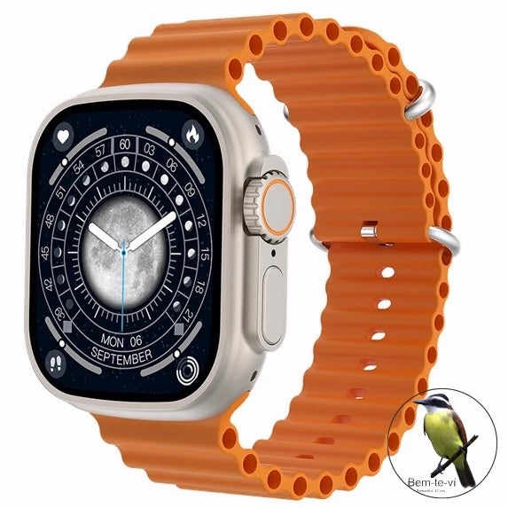 Smartwatch IWO 16 T800 KD99 Series 8 Ultra Wireless Carregamento Bluetooth Chamada De Voz Exercício Coração Para Android IOS